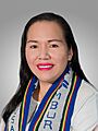 Elsa Sánchez Romero. Official portrait, 2020. Chamber of Deputies of Bolivia