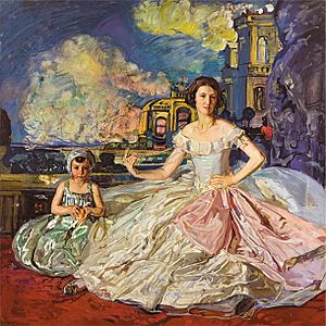 Encarna y su hija-Antonio Ortiz Echagüe.jpg