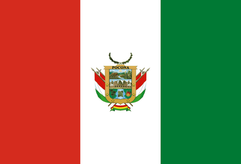 Flag of Pocona, Bolivia
