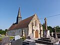 FranceNormandieVaudelogesReveillonEglise