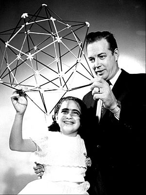 Archivo:Hugh Downs and daughter Deirdre 1960