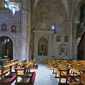 Archivo:Iglesia de San Juan Bautista (Cáceres), muro de la Epístola