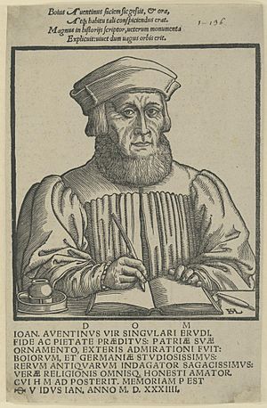Archivo:Ioannes Aventinus - dedicatio Annalium Boiorum