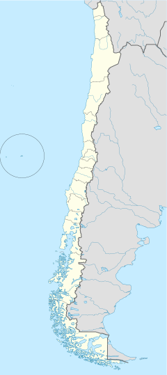 Distribución geográfica del rayadito de Más Afuera.