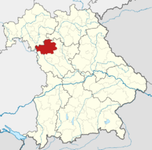 Locator map NEA in Bavaria.svg