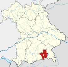 Locator map RO in Bavaria.svg