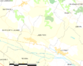 Map commune FR insee code 11192