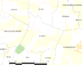 Map commune FR insee code 14453