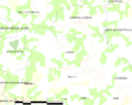 Map commune FR insee code 64427