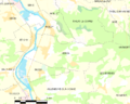 Map commune FR insee code 89443