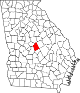 Map of Georgia highlighting Twiggs County.svg