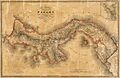 Mapa del Estado de Panamá (1865)