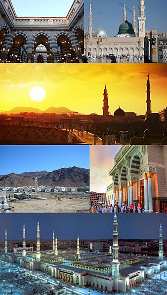 Medina Al Munawwarah collage