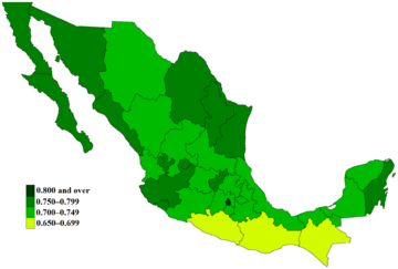 Archivo:Mexico StatesHDI 2015