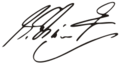 Michael Schumacher Signature