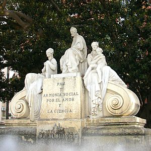 Archivo:Monument al doctor Moliner en l'Albereda, València