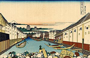 Archivo:Nihonbashi bridge in Edo