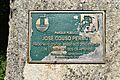 Placa no parque José Couso en Perillo, Oleiros
