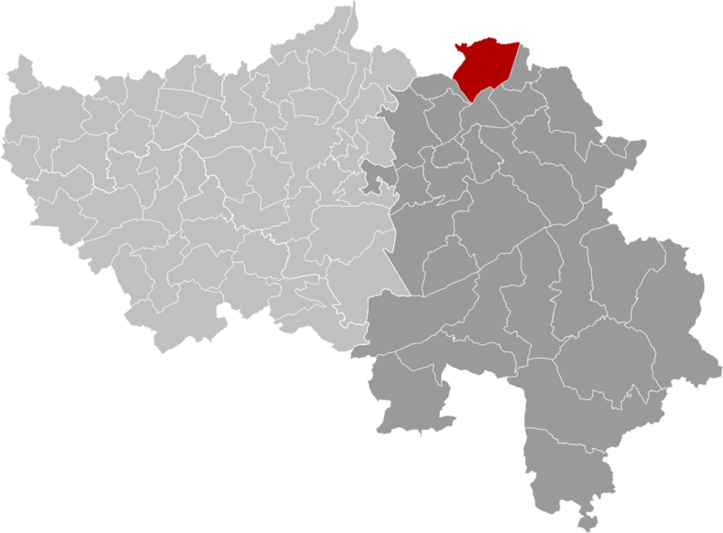 Plombières Liège Belgium Map