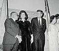 Rómulo Betancourt, Jacqueline Kennedy and JFK