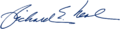 Richard Neal signature