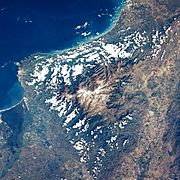 Archivo:Sierra Nevada de Santa Marta desde el espacio