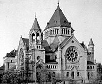 Archivo:Strasbourg ancienne Synagogue quai Kléber 1898