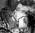 Tropical Storm Candy on June 23, 1968.jpg