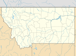 Fort Belknap Agency ubicada en Montana