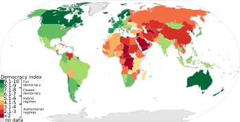 Archivo:2019 Democracy index