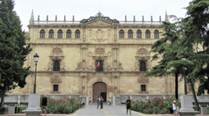 Archivo:Alcalá de Henares (RPS 08-08-2015) Colegio Mayor de San Ildefonso, fachada
