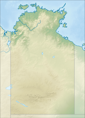 Isla Melville ubicada en Territorio del Norte