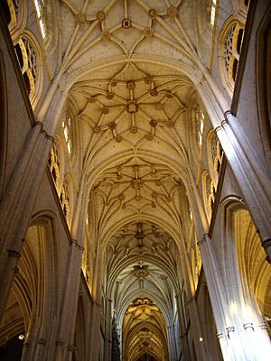 Archivo:Bóvedas Catedral Palencia2