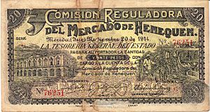 Archivo:Billete de 20 pesos de la Comisión Reguladora del Henequén en Yucatán (anverso)
