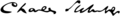 Charles Sumner (signature)
