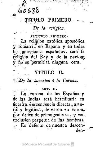 Archivo:Constitución 1808 Josef Napoleón 02