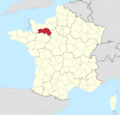Département 61 in France 2016