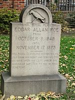 Archivo:Edgar allan poes grave