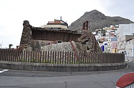 Festungsturm in San Andrés.JPG