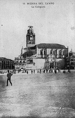 Archivo:Fundación Joaquín Díaz - Iglesia Colegiata de San Antolín - Medina del Campo (Valladolid)