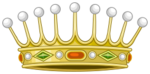 Heraldic Crown of Spanish Count.svg