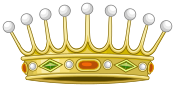 Heraldic Crown of Spanish Count.svg