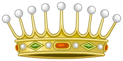 Archivo:Heraldic Crown of Spanish Count