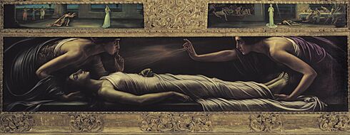 Archivo:La muerte de Santa Inés by Julio Romero de Torres