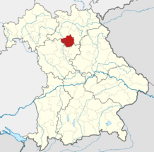 Locator map FO in Bavaria.svg