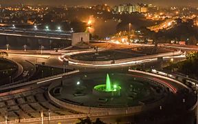Lucknow Skyline From Gomti Nagar