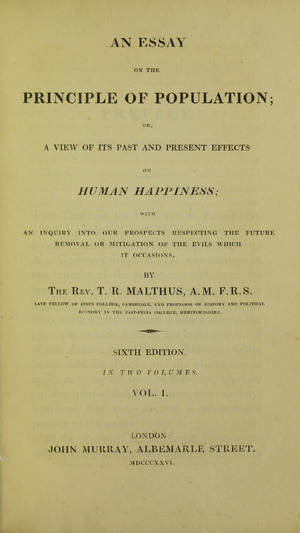 Archivo:Malthus - Essay on the principle of population, 1826 - 5884843