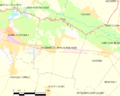 Map commune FR insee code 10220