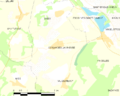Map commune FR insee code 89118