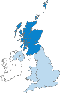 Archivo:Map of Scotland within the United Kingdom